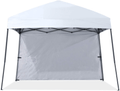 ABCCANOPY Stable Pop up Outdoor Canopy Tent with 1 Sun Wall, Bonus Backpack Bag,Sky Blue