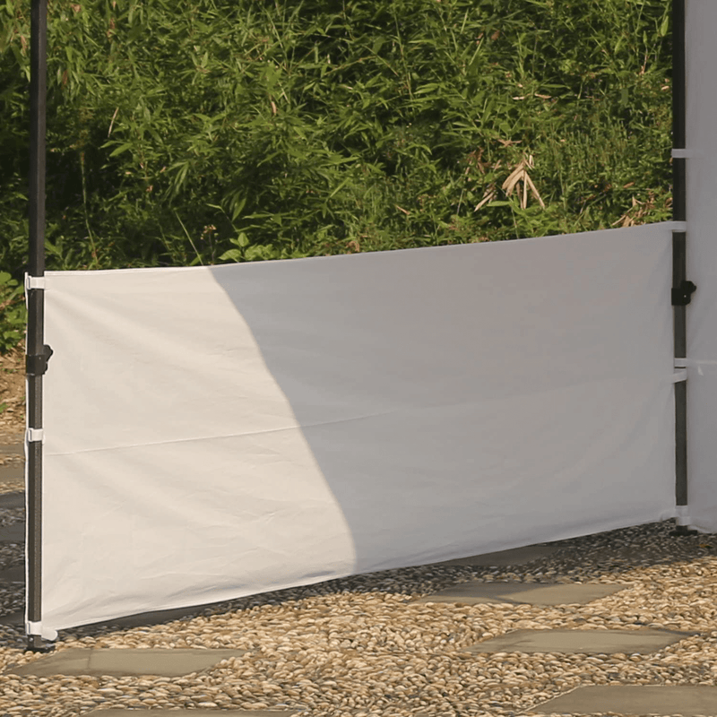 ABCCANOPY Sunwall Accessory, Two Half Walls for 10'x10', 10'x15', 10'x20' Pop Up Party Canopy（2 Half Walls Only. Canopy Purchased Separately） (White) Home & Garden > Lawn & Garden > Outdoor Living > Outdoor Structures > Canopies & Gazebos ABCCANOPY   