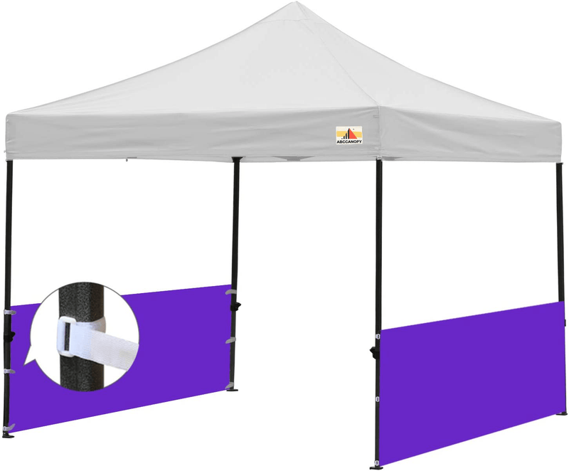 ABCCANOPY Sunwall Accessory, Two Half Walls for 10'x10', 10'x15', 10'x20' Pop Up Party Canopy（2 Half Walls Only. Canopy Purchased Separately） (White) Home & Garden > Lawn & Garden > Outdoor Living > Outdoor Structures > Canopies & Gazebos ABCCANOPY purple  