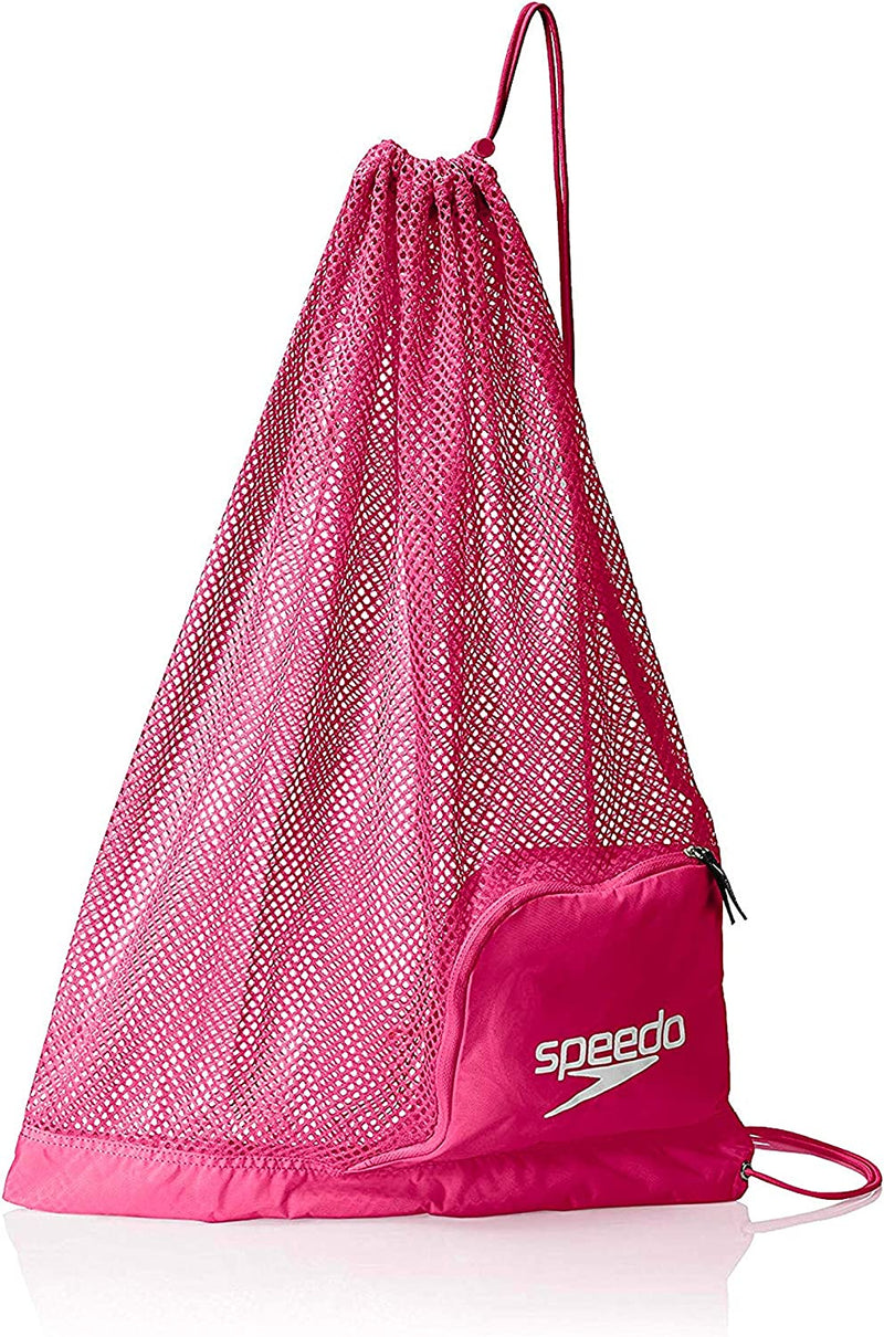 Speedo Unisex-Adult Ventilator Mesh Equipment Bag Sporting Goods > Outdoor Recreation > Winter Sports & Activities Speedo Fuchsia Purple  