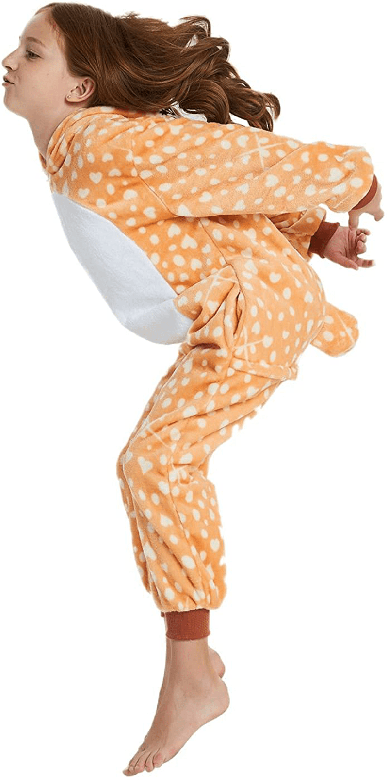 ABENCA Fleece Kids Tiger Onesie Pajamas Christmas Halloween Animal Cosplay Sleepwear Costume Home & Garden > Decor > Seasonal & Holiday Decorations& Garden > Decor > Seasonal & Holiday Decorations ABENCA   
