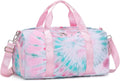 Abshoo Sports Gym Bag for Girls Teen Weekender Carry on Women Travel Duffel Bag with Shoe Compartment (Tie Dye D) Home & Garden > Household Supplies > Storage & Organization abshoo Tie Dye A  