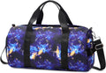 Abshoo Sports Gym Bag for Girls Teen Weekender Carry on Women Travel Duffel Bag with Shoe Compartment (Tie Dye D) Home & Garden > Household Supplies > Storage & Organization abshoo flame Navy  