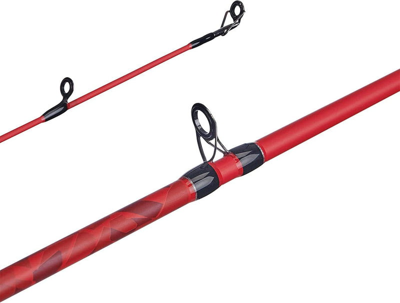 Abu Garcia Black Max & Max X Low Profile Baitcast Reel and Fishing Rod Combo, 7' - Medium Heavy - 1Pc Sporting Goods > Outdoor Recreation > Fishing > Fishing Rods Pure Fishing   