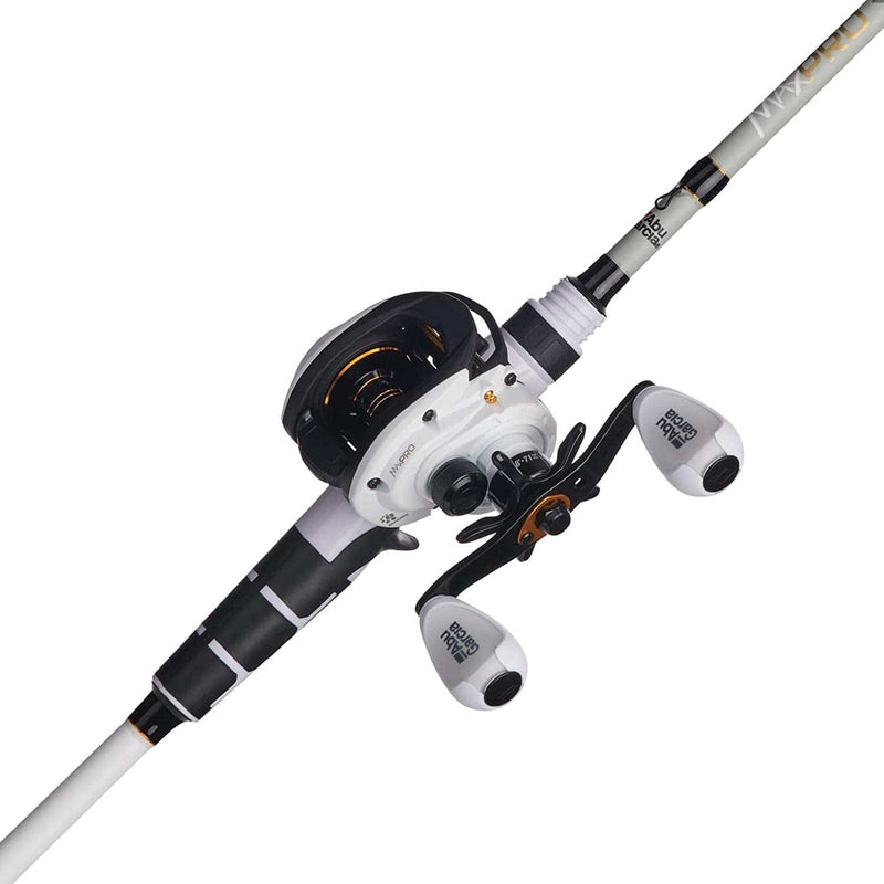 Abu Garcia Max Pro Low Profile Baitcast Reel and Fishing Rod Combo , 7' - Medium Heavy - 1Pc Sporting Goods > Outdoor Recreation > Fishing > Fishing Rods Pure Fishing   