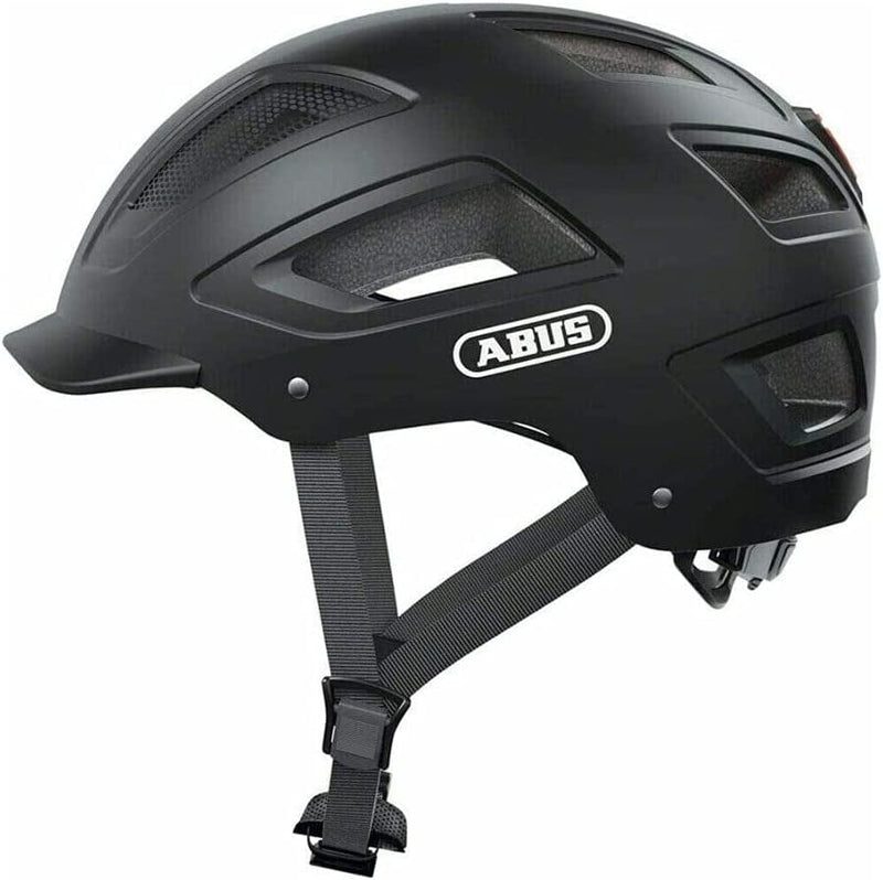 ABUS Bike-Helmets Hyban 2.0 Sporting Goods > Outdoor Recreation > Cycling > Cycling Apparel & Accessories > Bicycle Helmets ABUS Velvet Black M (52-58) 