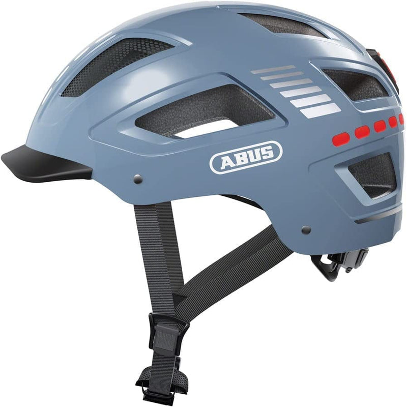 ABUS Bike-Helmets Hyban 2.0 LED Sporting Goods > Outdoor Recreation > Cycling > Cycling Apparel & Accessories > Bicycle Helmets Abus Signal Glacier Large 