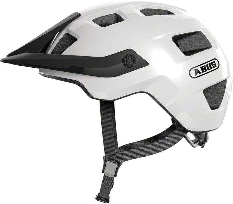 ABUS Bike-Helmets Motrip Sporting Goods > Outdoor Recreation > Cycling > Cycling Apparel & Accessories > Bicycle Helmets Abus Shiny White Large 