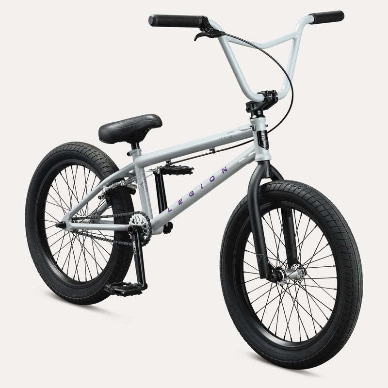 Mongoose Legion Freestyle Adult BMX Bike, Advanced Riders, Steel Frame, 20 Inch Wheels, Mens and Womens Sporting Goods > Outdoor Recreation > Cycling > Bicycles Pacific Cycle, Inc. Grey L100 20-Inch Wheels