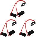 Sosoport 2Pcs Equipment Ankle Swimming Strap Arm Rope for Leash Stationary Technique Pool Yellow Belt Lap Trainer Fitness Training Swim Elastic Strength Resistance Exercise Sporting Goods > Outdoor Recreation > Boating & Water Sports > Swimming Sosoport Redx3pcs 91X5X0.5cmx3pcs 