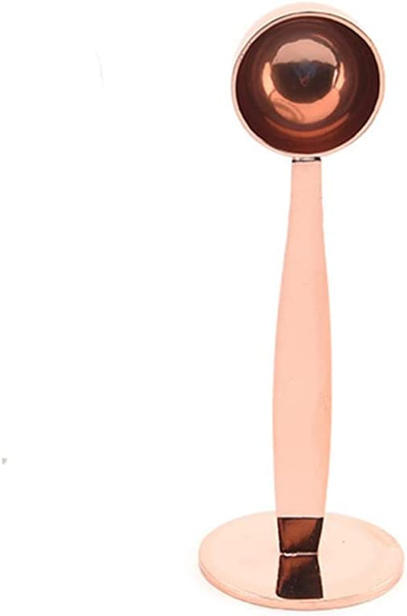 Coffee Scoops, Measuring Spoons, BEST HOUSE Stainless Steel Double Head 15 ML & 5 ML Measuring for Ground Beans or Tea, Soup Cooking Mixing Stirrer Kitchen Tools Utensils(Silver) Home & Garden > Kitchen & Dining > Kitchen Tools & Utensils BEST HOUSE C 15MLRose Gold Measure Spoon with Pressed Bottom  