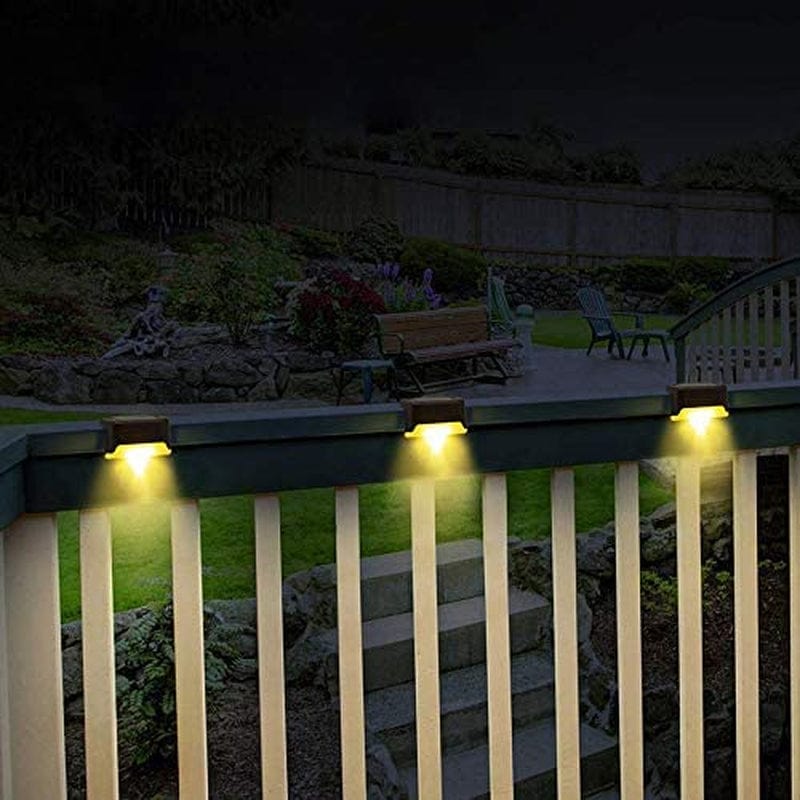 ACADA 12Pcs Solar Led Light Outdoor Garden Lights Waterproof Outdoor Lights for Patio Stair Step Fence Balcony Lamp Lighting Home & Garden > Lighting > Lamps ACADA   