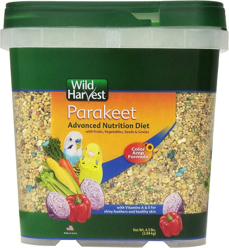 Wild Harvest WH-83540 Wild Harvest Advanced Nutrition Diet for Nutrition Diet for Parakeets, 4.5-Pound Animals & Pet Supplies > Pet Supplies > Bird Supplies > Bird Food Wild Harvest   