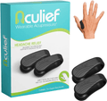 Aculief - Award Winning Natural Headache, Migraine, Tension Relief Wearable – Supporting Acupressure Relaxation, Stress Alleviation, Soothing Muscle Pain - Simple, Easy, Effective 2 Pack - (Teal) Electronics > Computers > Handheld Devices Aculief Black Regular (Pack of 2) 