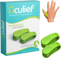 Aculief - Award Winning Natural Headache, Migraine, Tension Relief Wearable – Supporting Acupressure Relaxation, Stress Alleviation, Soothing Muscle Pain - Simple, Easy, Effective 2 Pack - (Teal) Electronics > Computers > Handheld Devices Aculief Green Regular (Pack of 2) 