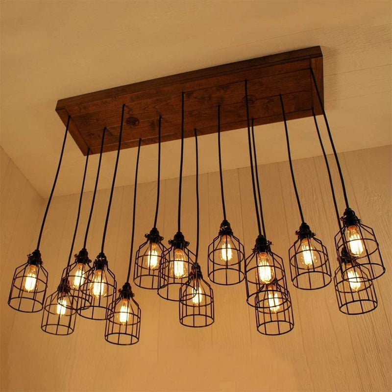 YI LIGHTING - Industrial Vintage Style Metal Lamp Guard Cage for Pendant String Lights and Vintage Lamp Holders (4-Pack) Home & Garden > Lighting > Lighting Fixtures YI Lighting   