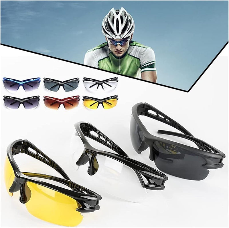PJRYC Cycling Driving Running Eyewear Cycling Glasses Sunglasses Motorcycles Outdoor Goggles Unisex Eyewear (Color : 03) Sporting Goods > Outdoor Recreation > Cycling > Cycling Apparel & Accessories PJRYC   