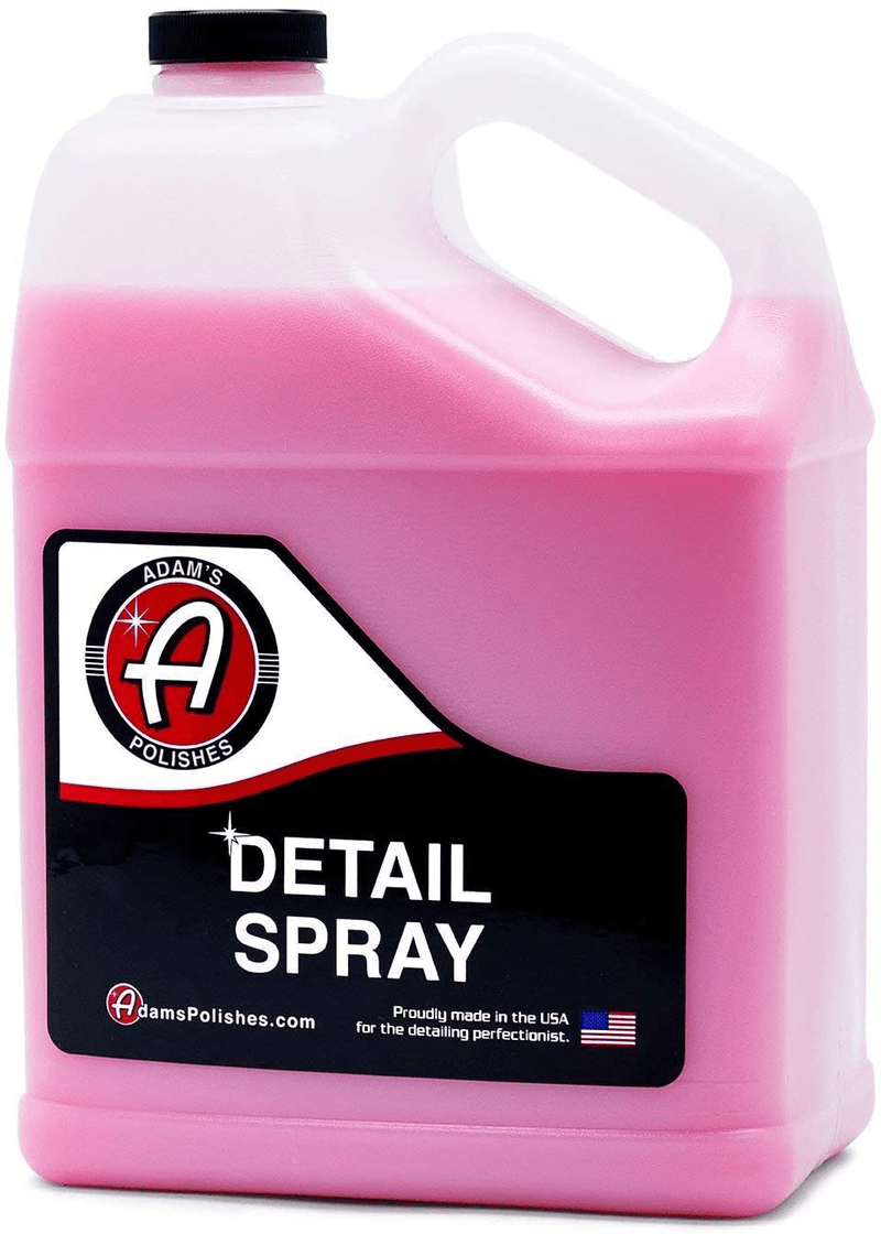 Adam's Detail Spray 16oz - Quick Waterless Detailer Spray for Car Detailing | Polisher Clay Bar & Car Wax Boosting Tech | Add Shine Gloss Depth Paint | Car Wash Kit & Dust Remover Vehicles & Parts > Vehicle Parts & Accessories > Vehicle Maintenance, Care & Decor > Vehicle Paint Adam's Polishes 128 fl. oz (Gallon)  
