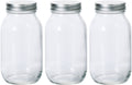 Aderia M-6580 Storage Container, Storage Bottle, Silver Cap, 32.2 Fl Oz (925 Ml), Set of 3, Made in Japan Home & Garden > Decor > Decorative Jars アデリア(ADERIA) 04: 32.4 fl oz (925 ml) Single Item 