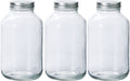 Aderia M-6580 Storage Container, Storage Bottle, Silver Cap, 32.2 Fl Oz (925 Ml), Set of 3, Made in Japan Home & Garden > Decor > Decorative Jars アデリア(ADERIA) 05: 1800ml Single Item 