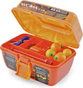 Worm Gear 88 Piece Loaded Tackle Box Sporting Goods > Outdoor Recreation > Fishing > Fishing Tackle WORM GEAR Orange  