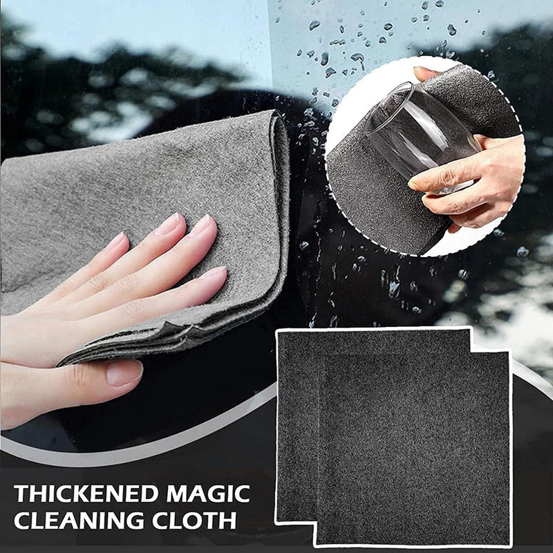 ADJ Magic Cleaning Cloth, Thickened Microfiber Glass Cleaning Cloth Rags, 10Pcs Magic Streak Free Cleaning Cloth, Reusable Cleaning Cloths for Window, Kitchens, Glass, Cars Home & Garden > Household Supplies > Household Cleaning Supplies ADJ   