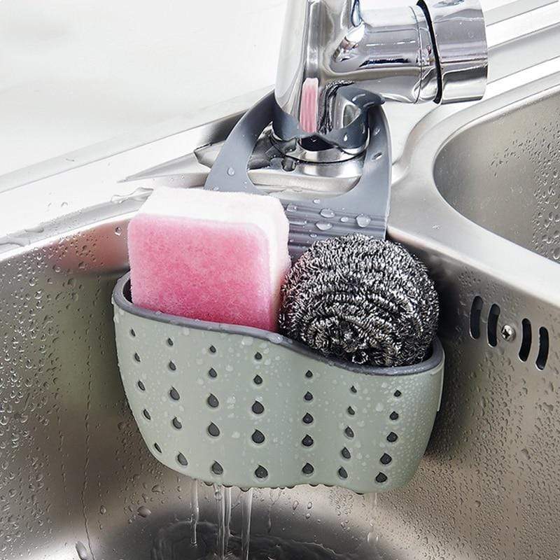 Adjustable Snap Sink Soap Sponge Holder Home & Garden > Kitchen & Dining > Food Storage KOL DEALS   