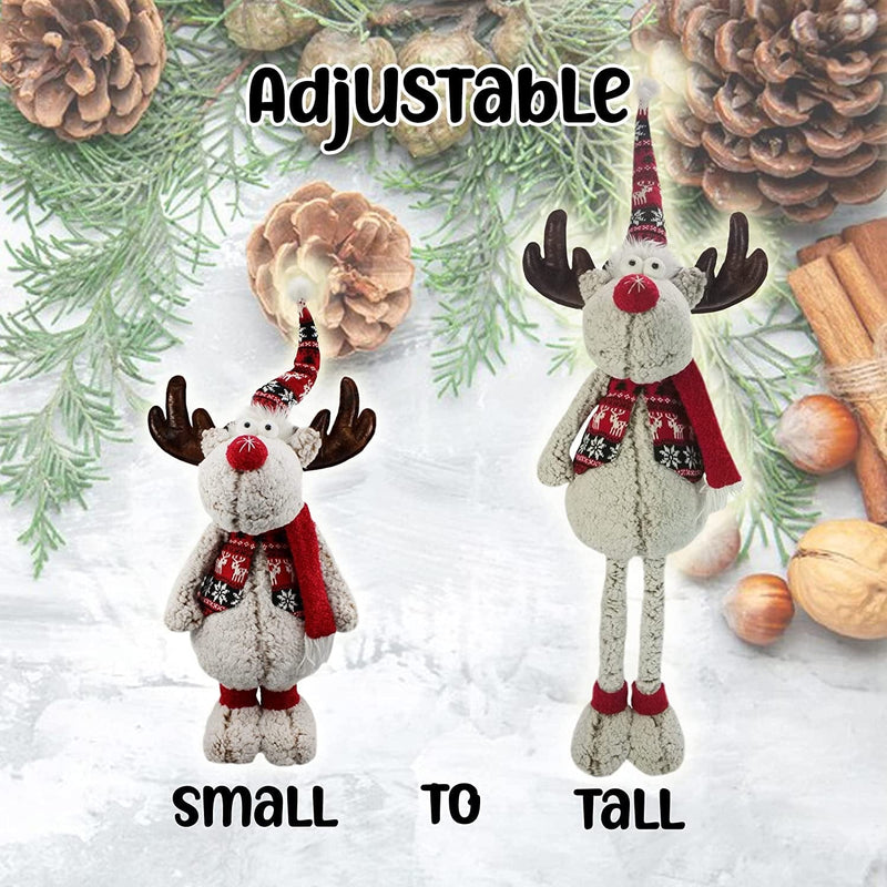 Admired by Nature, ABN5D013-ORNGGRN 6-Inch, Thanksgiving Plush Tomte Gnomes Table Decoration Halloween Fall Ornament, Home Office Décor, Set of 2, Orange/Green Home & Garden > Decor > Seasonal & Holiday Decorations Admired By Nature White Giant XX Large 