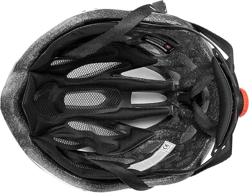 Adult Bike Helmet Lightweight Adjustable Bicycle Cycling Helmet Mountain Bike Helmet with Detachable Sun Visor for Women Men Sporting Goods > Outdoor Recreation > Cycling > Cycling Apparel & Accessories > Bicycle Helmets MengK   