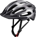 Adult Cycling Bike Helmet with Adjustable Ultralight Stable Road/Mountain Bike Cycle Helmets for Mens Womens Sporting Goods > Outdoor Recreation > Cycling > Cycling Apparel & Accessories > Bicycle Helmets KUYOU Black GRAY  