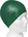 Swim Research Durable Solid Latex Swim Cap Sporting Goods > Outdoor Recreation > Boating & Water Sports > Swimming > Swim Caps Swim Research Green-3PK  
