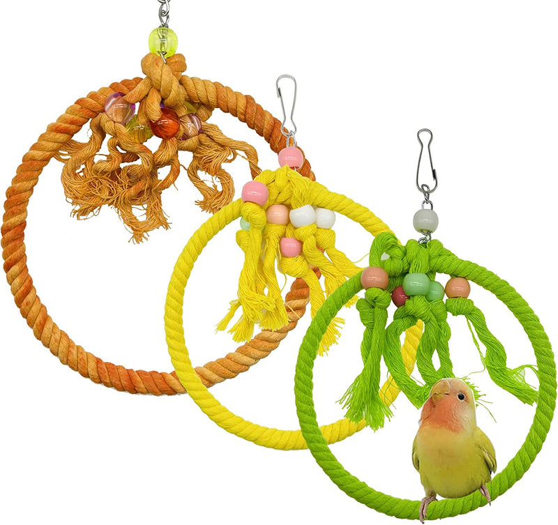 Allazone 5 PCS Bird Perch Natural Grape Stick Bird Standing Stick Swing Chewing Bird Toys Natural Grapevine Bird Cage Perch for Parrot Cages Toy for Cockatiels, Parakeets, Finches Animals & Pet Supplies > Pet Supplies > Bird Supplies Clais Color8  