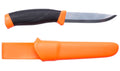 Morakniv Companion Fixed Blade Outdoor Knife with Sandvik Stainless Steel Blade, 4.1-Inch, Orange (M-11824) Sporting Goods > Outdoor Recreation > Fishing > Fishing Rods Industrial Revolution Orange  
