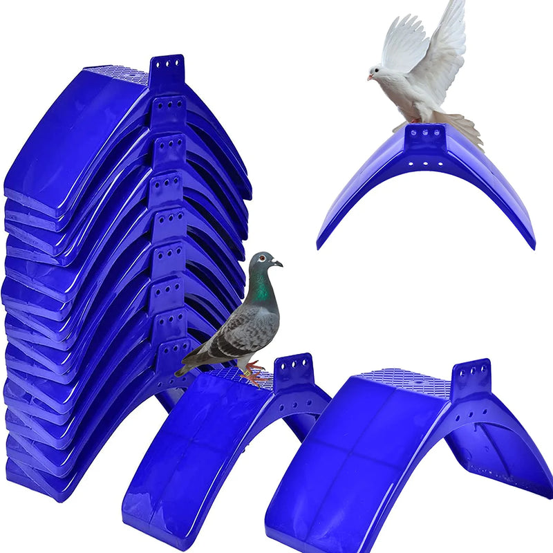 Tuhanying-Us 20 PCS Pigeon Rest Stand Plastic Pigeon Perch Dove Rest Stand Plastic Pigeon Perches Roost Bird Dwelling Stand for Dove Pigeon and Other Birds Animals & Pet Supplies > Pet Supplies > Bird Supplies tuhanying-us   