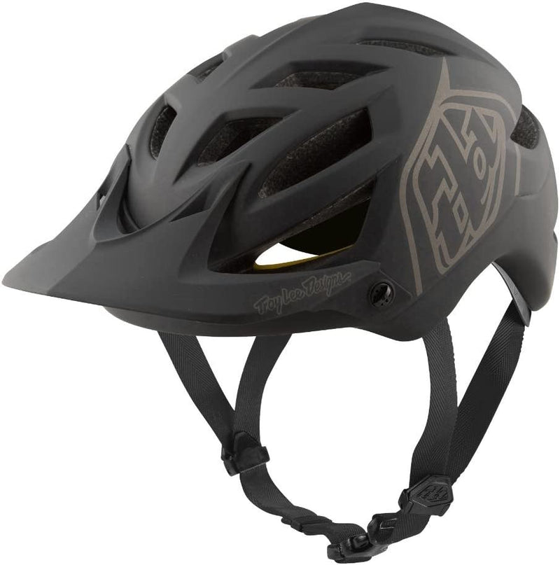 Troy Lee Designs Adult | All Mountain | Mountain Bike | A1 Classic Helmet with MIPS Sporting Goods > Outdoor Recreation > Cycling > Cycling Apparel & Accessories > Bicycle Helmets Troy Lee Designs Black Small 