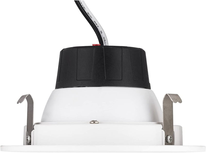 Sunlite 41279 LED 4-Inch round Retrofit Gimbal Recessed Downlight with Medium Base Adapter (E26), 8 Watts (65W Equivalent), 30 Degree Tilt, Dimmable, ETL Listed, Color Tunable 27K-50K, 6-Pack Home & Garden > Lighting > Flood & Spot Lights Sunlite   