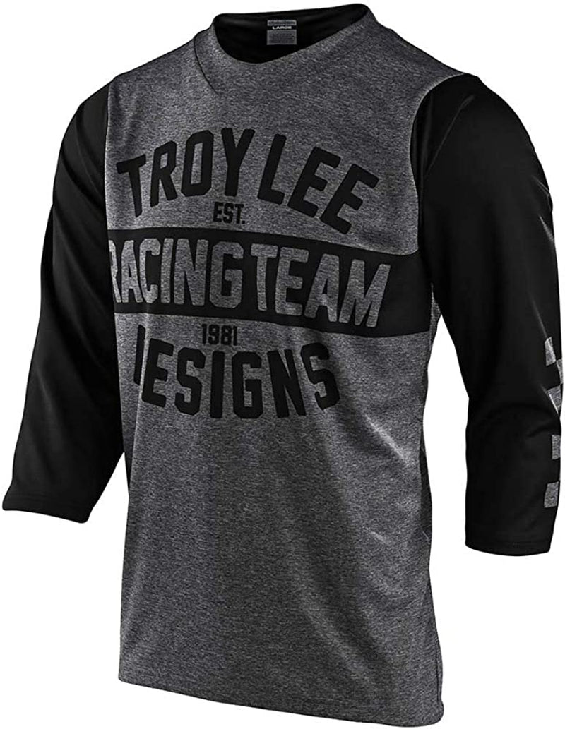 Ruckus Jersey; ARC Sporting Goods > Outdoor Recreation > Cycling > Cycling Apparel & Accessories Troy Lee Designs Heather Gray Small 