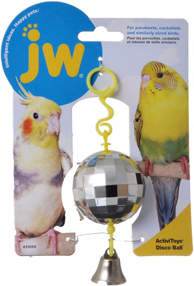 JW Pet Activitoys Disco Ball Bird Toy [Set of 3] Animals & Pet Supplies > Pet Supplies > Bird Supplies > Bird Toys J.W. Pet Company   