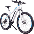NCM Moscow plus Electric Mountain Bike E Bike for Adults, 750W Powerful Hub Motor, 48V768Wh Large Removable Battery, USB Port, Hydraulic Disc Brake, 24 Speed Gear, Front Suspension, Fat Tire, 95 Miles Sporting Goods > Outdoor Recreation > Cycling > Bicycles NCM Matte White 27.5" 