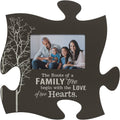 P. Graham Dunn Memories White Distressed Wood Look 4 X 6 Wood Puzzle Wall Plaque Photo Frame Home & Garden > Decor > Picture Frames P. Graham Dunn Grey Family Tree  
