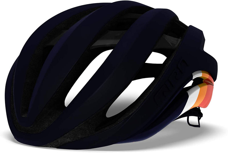 Giro Aether Spherical Adult Road Cycling Helmet Sporting Goods > Outdoor Recreation > Cycling > Cycling Apparel & Accessories > Bicycle Helmets Giro Matte Midnight Bars (2020) Large (59-63 cm) 