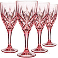 Godinger Wine Glasses, Stemmed Wine Glasses, Red Wine Glasses, Shatterproof and Reusable, BPA Free Acrylic - Dublin Collection, Set of 4 Home & Garden > Kitchen & Dining > Tableware > Drinkware Godinger Blush  
