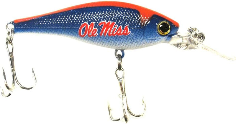 Boelter NCAA Crankbait Fishing Lure Sporting Goods > Outdoor Recreation > Fishing > Fishing Tackle > Fishing Baits & Lures St. Louis Wholesale, LLC. Mississippi Ole Miss Rebels  