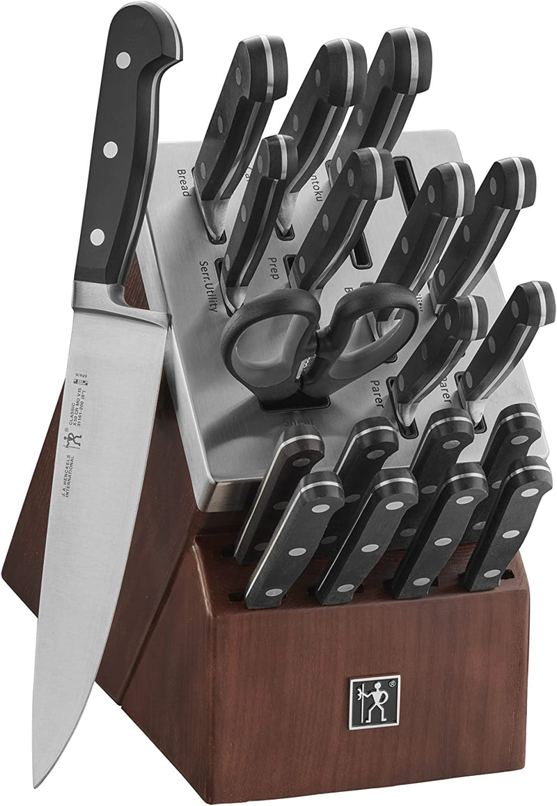 J.A. Henckels International Statement 14-Pc Self-Sharpening Knife Block Set Home & Garden > Kitchen & Dining > Kitchen Tools & Utensils > Kitchen Knives ZWILLING 20-pc  
