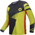Men'S MTB Jersey Long Sleeve Mountain Bike Shirt Bicycle Cycling Tops Quick Dry&Moisture-Wicking Sporting Goods > Outdoor Recreation > Cycling > Cycling Apparel & Accessories KOL DEALS 003 Large 