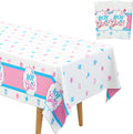 DECORLIFE Gender Reveal Tablecloth, 54 X 108 Inch, Waterproof Pink and Blue Tablecloth for Gender Reveal Party Decorations Home & Garden > Decor > Seasonal & Holiday Decorations Decorlife Gender Reveal  
