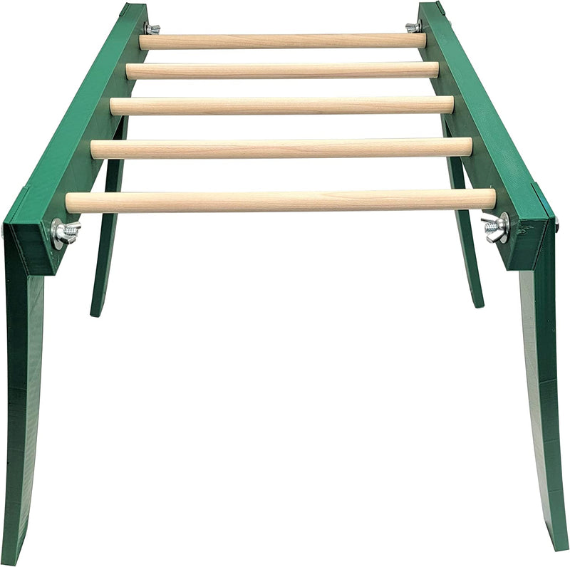 RITE FARM PRODUCTS 20.5 INCH Long Chicken Monkey Bars Green Poultry Run Perch Animals & Pet Supplies > Pet Supplies > Bird Supplies Rite Farm Products   