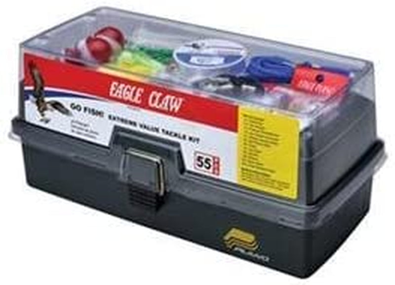 Eagle Claw KTKLBXFWD Go Fish Extreme Tackle Box Kit Sporting Goods > Outdoor Recreation > Fishing > Fishing Tackle Eagle Claw   