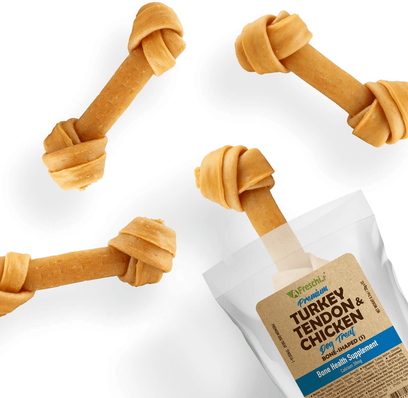 AFreschi Turkey Tendon for Dogs, Premium All-Natural, Hypoallergenic, Dog Chew Treat, Easy to Digest, Alternative to Rawhide, Ingredient Sourced from USA, (Small) Home & Garden > Decor > Seasonal & Holiday Decorations& Garden > Decor > Seasonal & Holiday Decorations A Freschi srl for Senior Dog (Calcium) 4 Count (Pack of 1) 