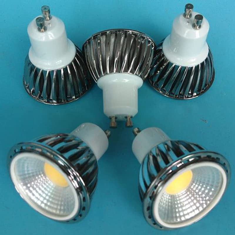 AGIPS Wide Voltage Lights 10Pcs/Lot LED Spotlight Dimmable MR16 GU10 Store Spotlight COB Highlight Led 5W Cob Spotlight Ac110V/220V Household Bulbs ( Color : Onecolor , Size : GU10 110-130V )